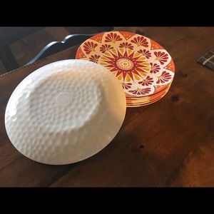 Melamine plates (8)